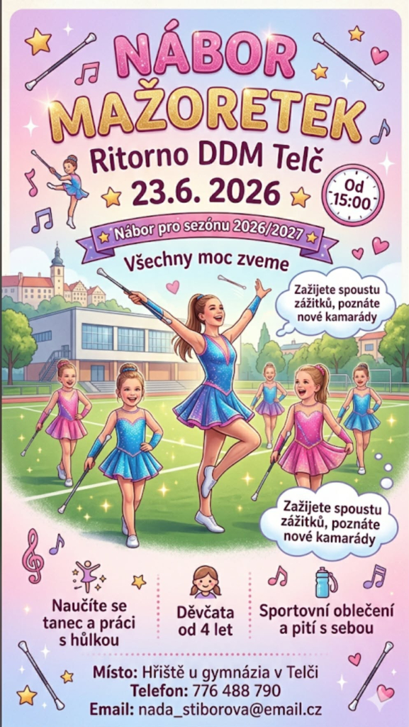 Mažoretky nábor