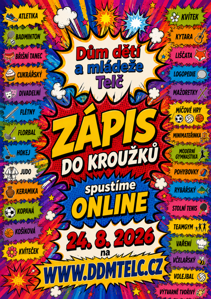 Zápis do kroužků na šk. rok 2026/2027
