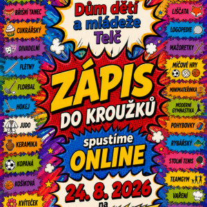 Zápis do kroužků na šk. rok 2026/2027